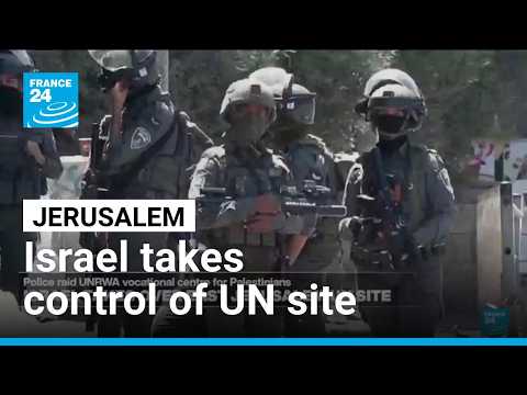 Israel takes control of UN training centre for Palestinians