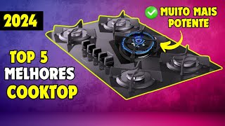 [ATUALIZADO] 5 fogão Cooktop para MODERNIZAR a cozinha. Os Melhores COOKTOP de 2024.
