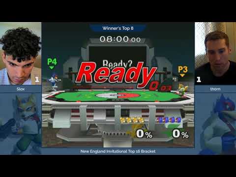 NE Melee Invitational 2018 - Slox (Fox) vs. th0rn (Falco) - SSBM WSF