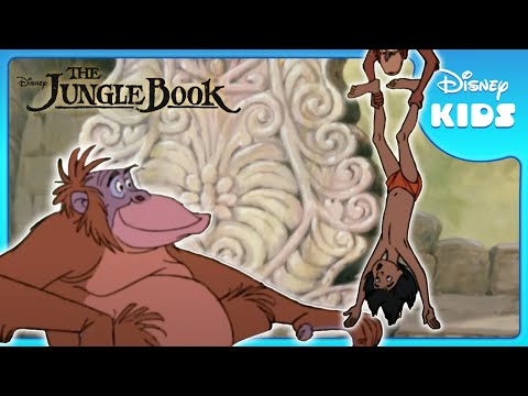 🐒 Monkeys Ambush Mowgli! | Jungle Book | Disney Kids