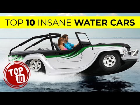 Top 10 INSANE WATER CARS That Exist ★ Amazing Amphibious Vehicles