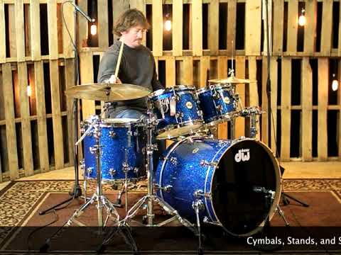 DW Collector's Series Shell Pack Blue Glass Finish Ply