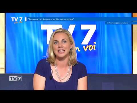 Tv7 con Voi del 7/7/2020 - Nuova ordinanza sulla sicurezza (2 di 3)