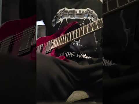 Jackson DK7Q Pro Dinky Transparent Red 2014 EMGs image 17