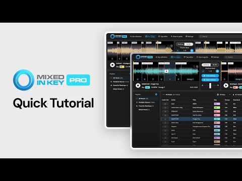 Mixed In Key 11 Pro - Quick Tutorial