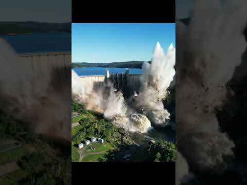 Massive Dam Explosion and Collapse Moment | Real Footage of Dam Destruction