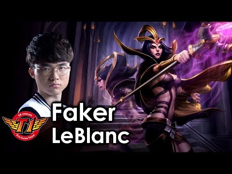 Faker picks LeBlanc