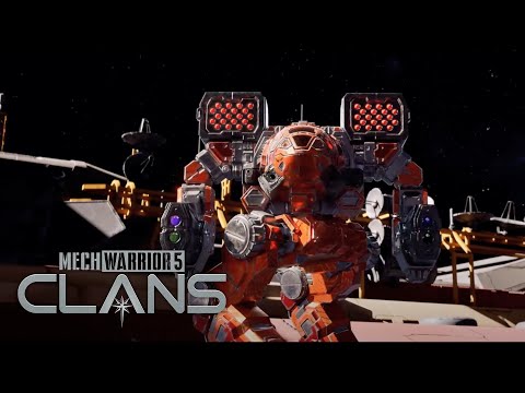 The Death of Ilkhan Leo Showers, Cutscene 4K HDR - MechWarrior 5: Clans Cinematic
