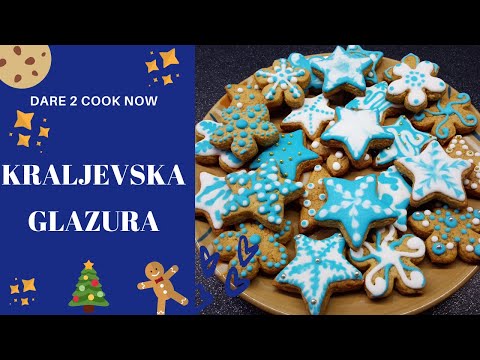 KRALJEVSKA GLAZURA || Šećerna glazura za medenjake