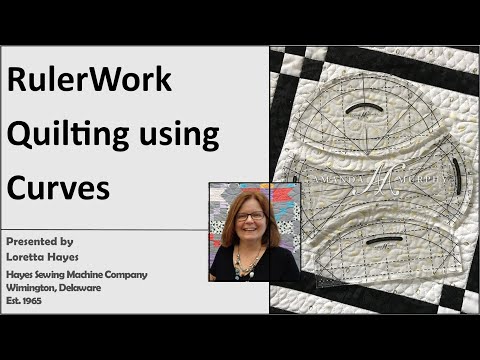 RulerWork Quilting Using Amanda Murphy Every Curve
