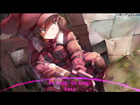 『No Pain, No Game』- Nightcore (HD)