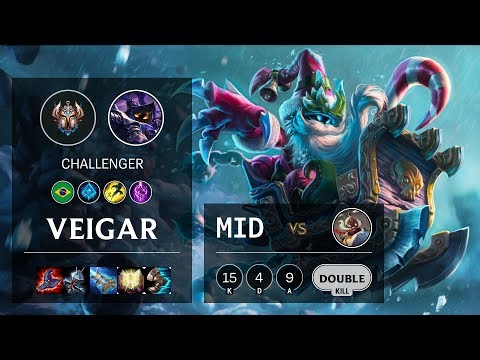 Veigar Mid vs Corki - BR Challenger Patch 10.10