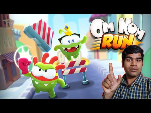 Om nom run Gameplay Walkthrough (Android iOS ) Game video 1#