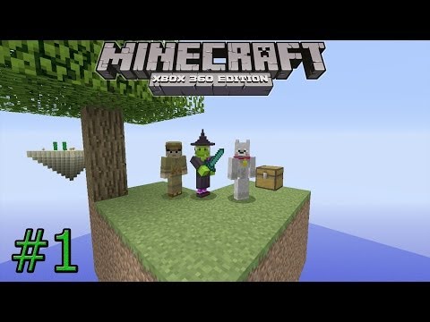 The Potato Army HD | Daily Minecraft Vides & More - Minecraft Xbox 360: Skyblock Survival Islands | Part 1: Obsidian O_o