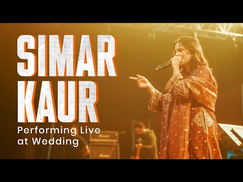 Simar Kaur Performing Live at Wedding #liveshows #music #party