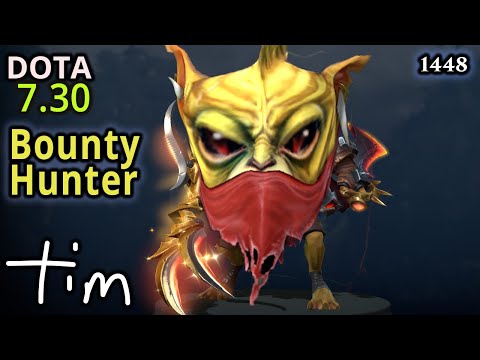 Bounty Hunter | DotA 2 | 7.30 | play as Pos4 or 5 not core