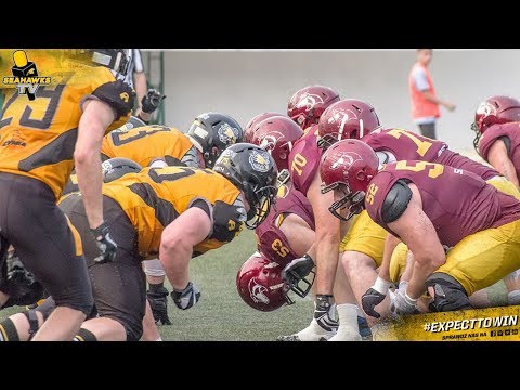 CEFL CUP FINAL : Skrót meczu : Seahawks Gdynia - SBB Vukovi Beograd (10.06.2018r.)