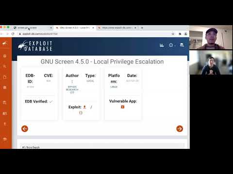 n00bz learning 8a: screen 4.5.0 local privEsc for OSCP