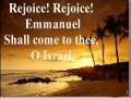 Oh Come Oh Come Emmanuel (with lyrics)
