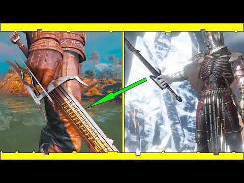 How To Get The RARE MOURNER Sword  - The Witcher 3 Wild Hunt Next Gen Update