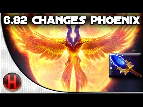 6.82 Changes Dota 2 - Phoenix Aghanim's Scepter Update