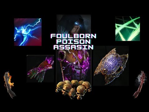[PoE 3.27] Foulborn Poison Assassin // Lightning Strike + Blade Flurry // "Thundershifter"