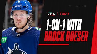 1-on-1 with Brock Boeser ahead of Canucks playoff series vs Nashville