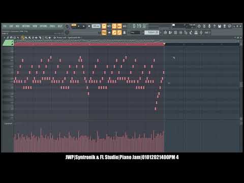 JWP|Syntronik & FL Studio|Piano Jam|01012021400PM 4
