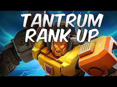 4 Star Tantrum Rank Up & Forge Upgrade - Transformers: Forged To Fight