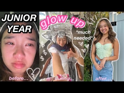 JUNIOR YEAR GLOW UP | nails, hair, & self-care 🧖‍♀️ +YouTube  Creator Summit VLOG