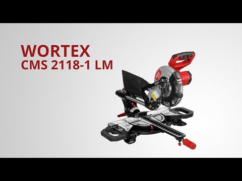 фото аккумуляторный торцовочная пила wortex (вортекс) cms 2118-1 lm xlt бесщеточный, 18 в, 210 мм, лазер. 0
