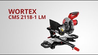 Аккум. торцовочная пила WORTEX CMS 2118-1 LM