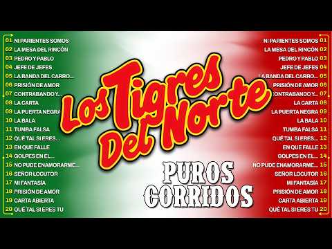 1 HORA DE LOS TIGRES DEL NORTE MIX ÉXITOS CANCIONES 2026 - LOS TIGRES DEL NORTE MIX PUROS CORRIDOS