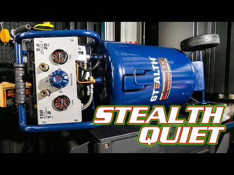 STEALTH 20 Gallon Quiet Air Compressor Review [SAQ-12018]