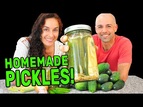 Homemade Dill Pickle Recipe | Crisp Lacto-Fermented Cucumbers