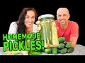 Homemade Dill Pickle Recipe Crisp Lacto Fermented Cucumbers
