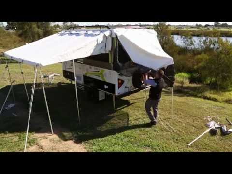 Jayco Camper Trailer & Annexe  Setup - Official Video