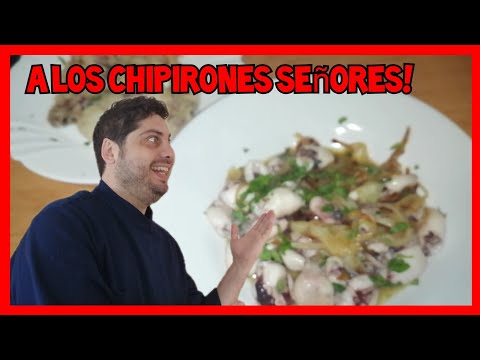 Como hacer CHIPIRONES fritos y chipirones encebollados (hoy receta 2x1) 💪👌