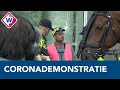 Ook demonstraten bij Den Haag CS worden gearresteerd