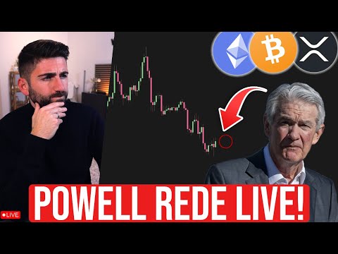 🔴 ACHTUNG: Powell Jackson Hole Rede LIVE - Bitcoin & Krypto Reaktion!