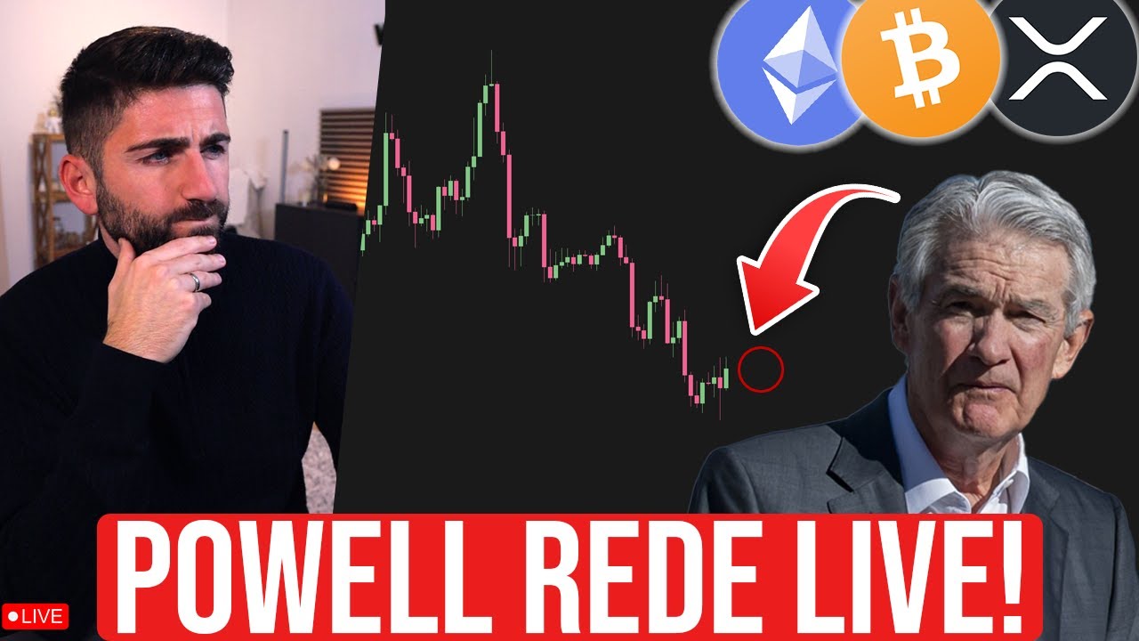 🔴 ACHTUNG: Powell Jackson Hole Rede LIVE - Bitcoin & Krypto Reaktion!