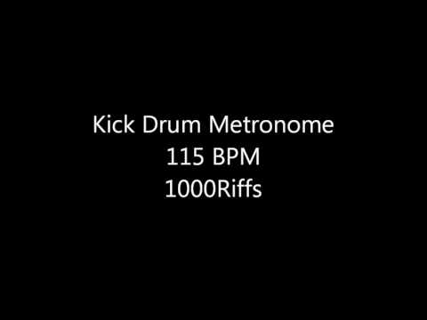 Kick Drum Metronome - 115 BPM