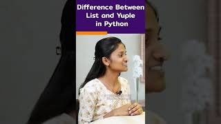 Python Interview Question | Difference Between List & Tuple | #shorts #kiransir #pythoninterview