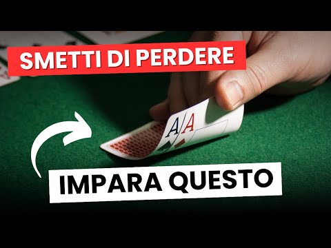 10 PRINCIPI BASE per iniziare a vincere a Poker Texas Holdem