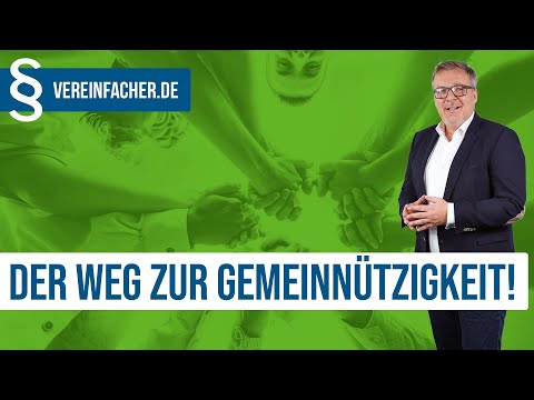 Wie wird mein Verein gemeinnützig?