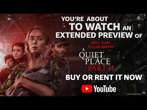 A QUIET PLACE PART II - BUY OR RENT ON YOUTUBE