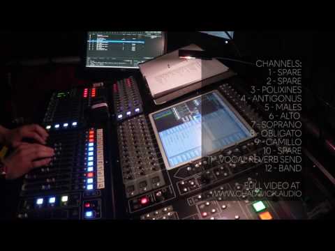 Line by Line: Musical Sound Mixing on BA Theatre Sound - A Winter's Tale @CSSDLondon