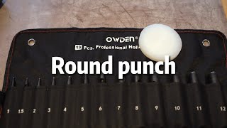 OWDEN Professional leather hole punch
