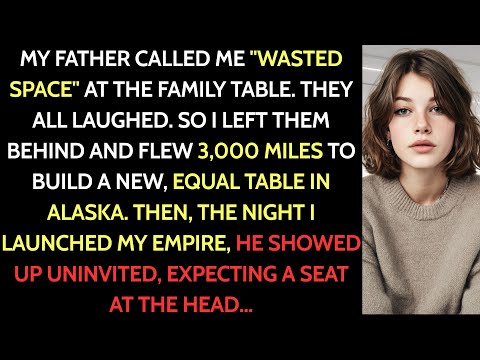 My Family LAUGHED When Dad Said I “Take Up Space”—So I Left and Built a New Table 3,000 Miles Away.