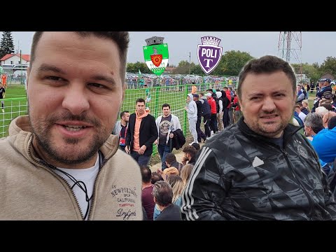 "Nu e niciunde ca la Timişoara" Liga 3: Peciu Nou - Poli 3-1 sub privirile lui Pantilimon şi Rotariu